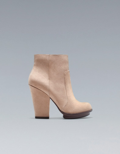 Zara Platform Ankle Boots