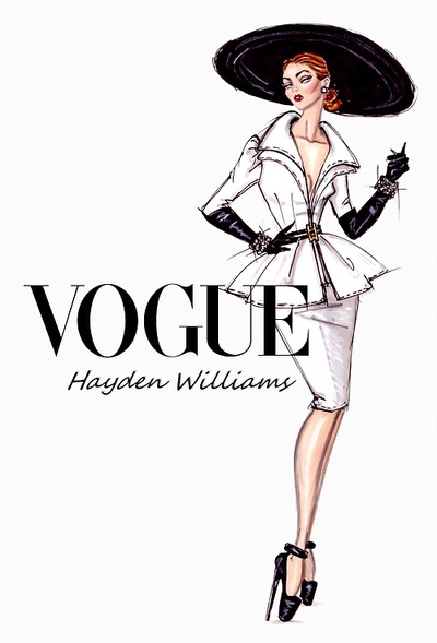 Hayden Williams Fashion Illustrations Vogue
