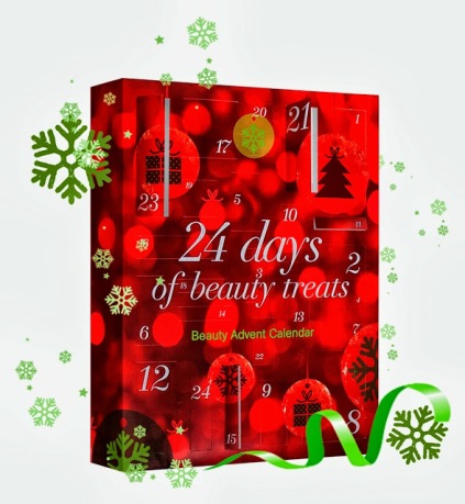 BOOTS '24 Days of Beauty Treats' Advent Calendar Christmas 2013